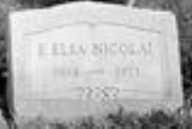 [18k] Nicolai gravestones, Riverside Cemetery, Norristown PA